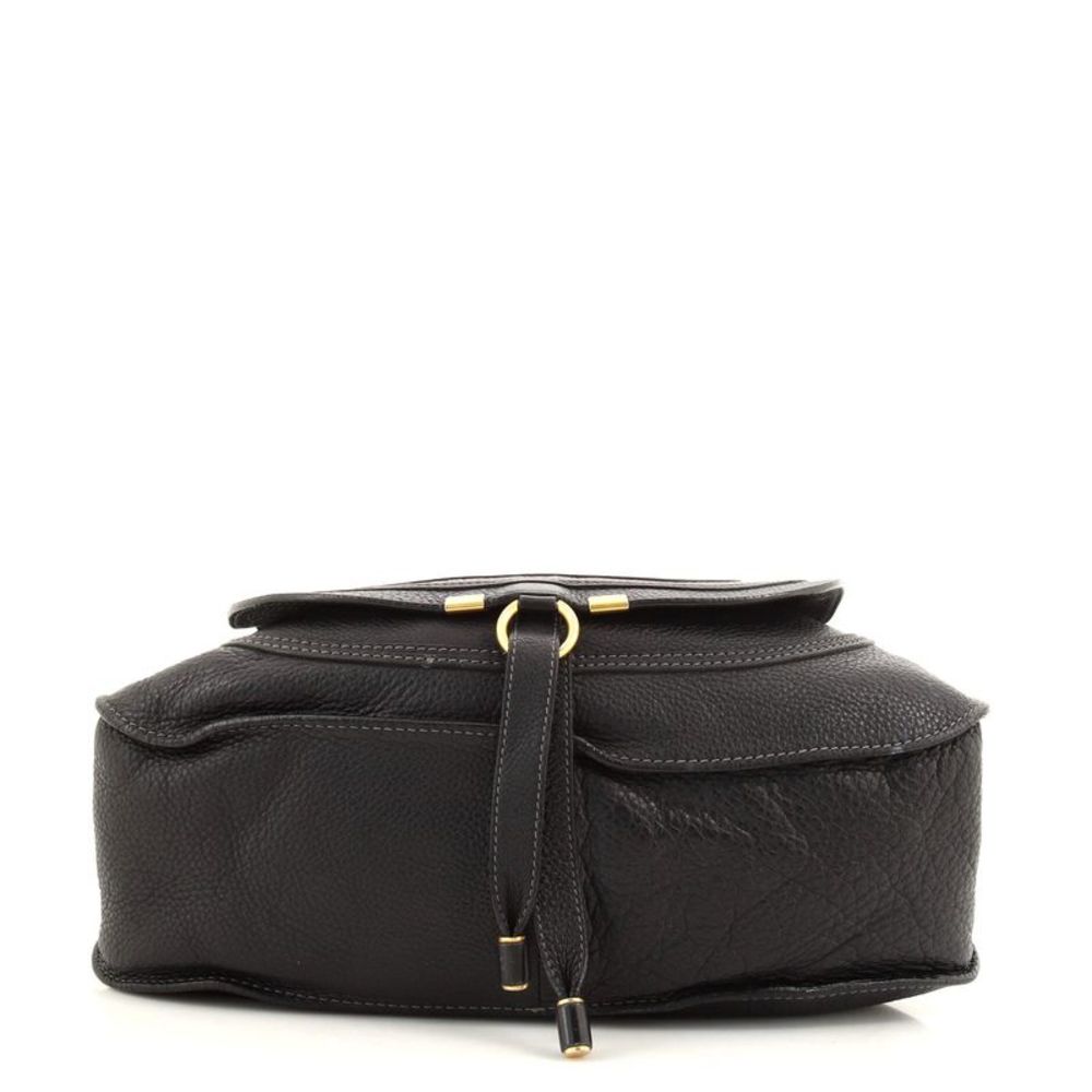 Chloe Marcie Satchel Leather Medium Black - Picture 4 of 8